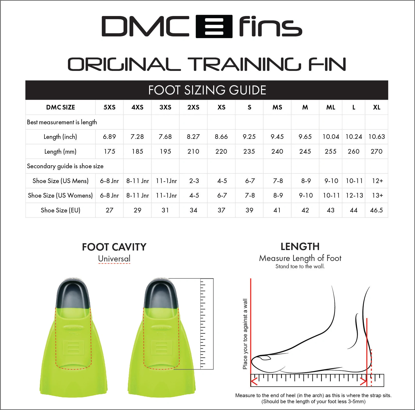 澳洲DMC 訓練用蛙鞋ORIGINAL FINS 幼童蛙鞋