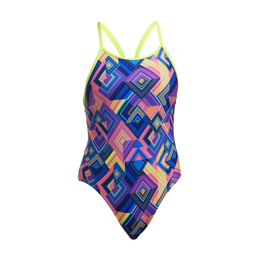 Funkita 女士一件頭泳衣 Piece Be Square