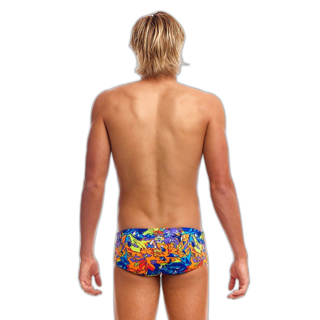 Funky Trunks男士平腳泳褲 - Mixed Mess - Image 3
