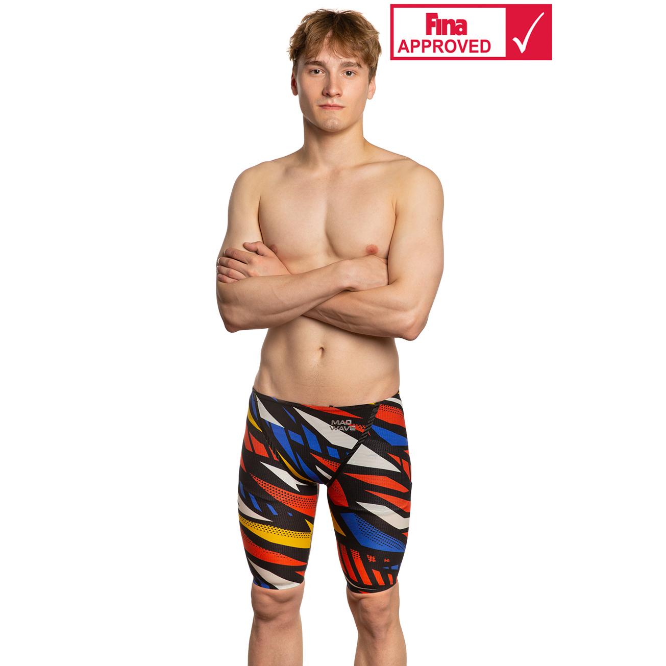 男士比賽低腰泳褲 - Image 3