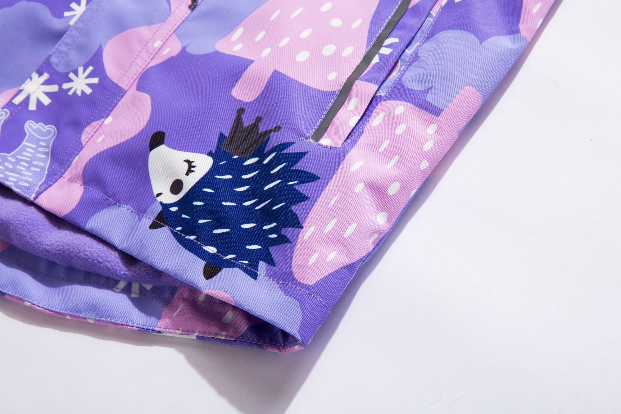 童裝加厚抓毛底防潑水外套 - Image 9