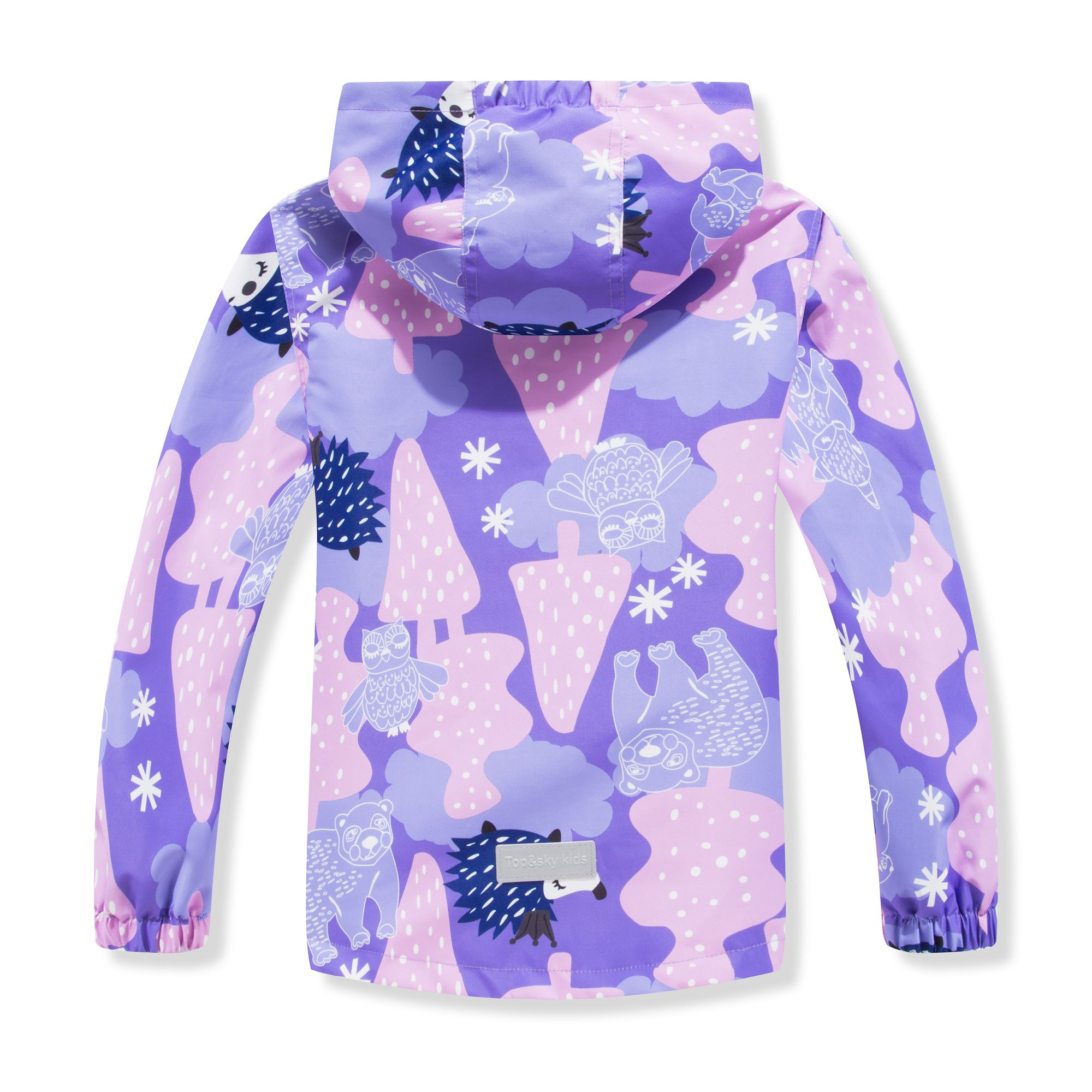 童裝加厚抓毛底防潑水外套 - Image 3