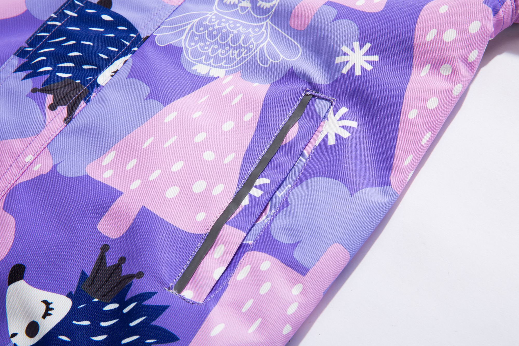 童裝加厚抓毛底防潑水外套 - Image 8