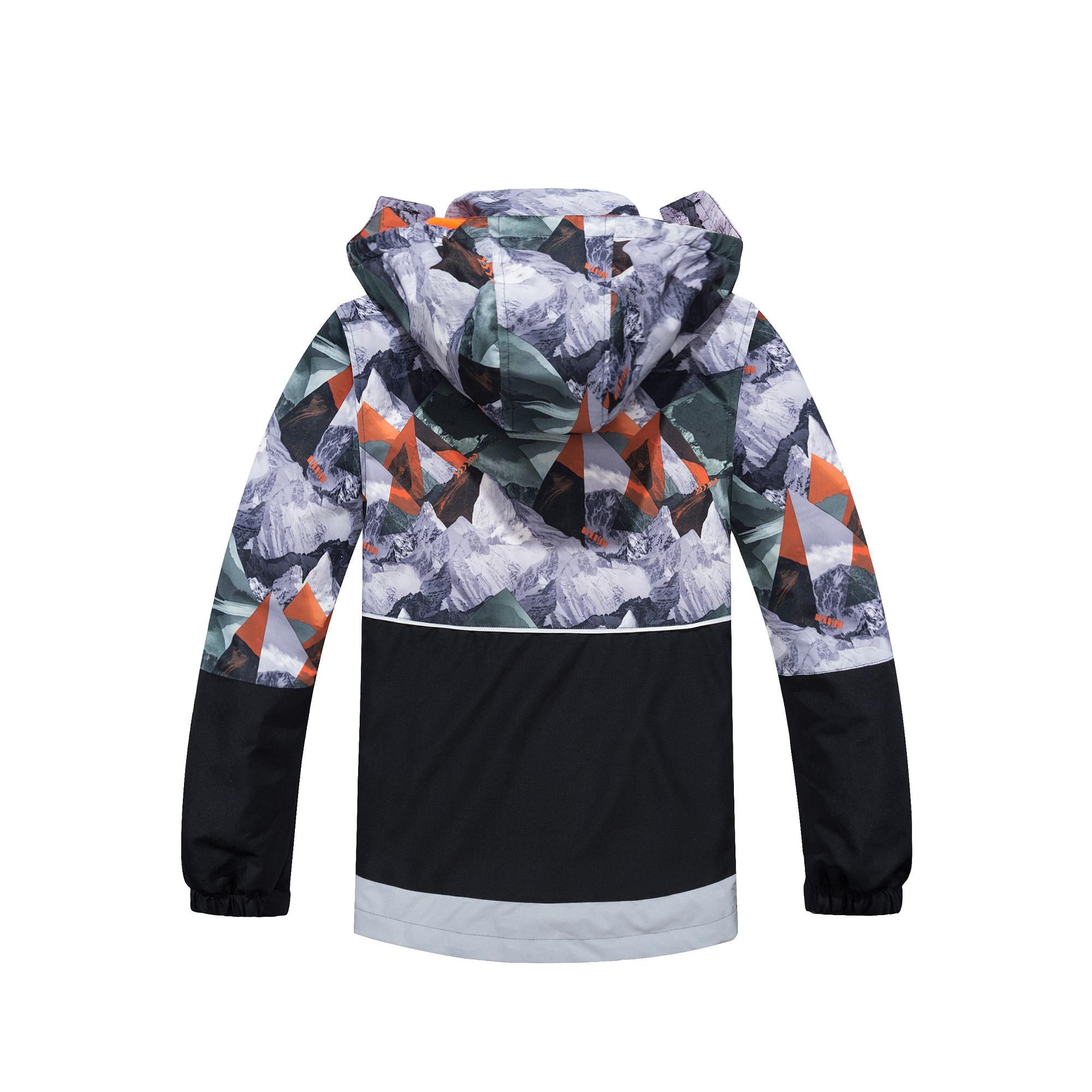 童裝加厚抓毛底防潑水迷彩外套 - Image 24