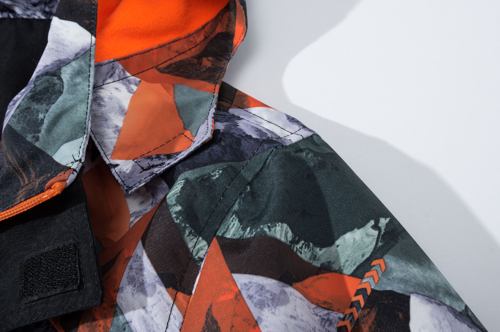 童裝加厚抓毛底防潑水迷彩外套 - Image 26