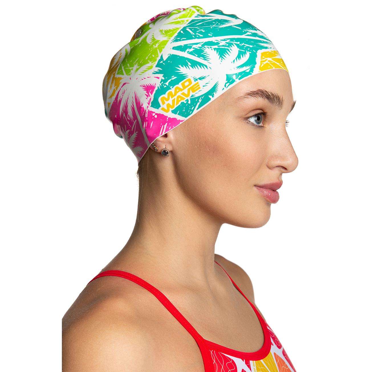 MadWave 成人矽膠泳帽 -Tropic - Image 7