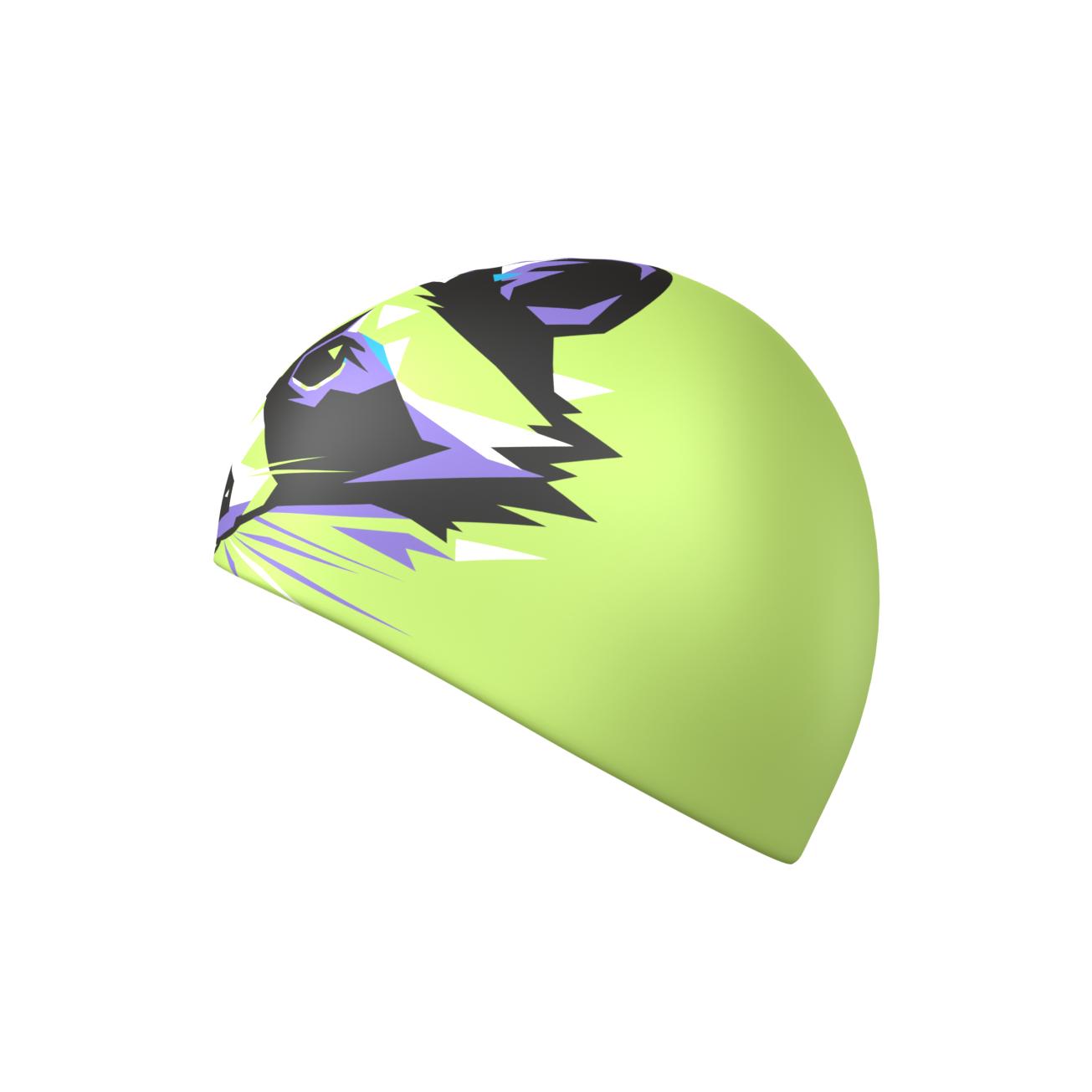 MadWave 初階矽膠泳帽 - Raccoon - Image 3