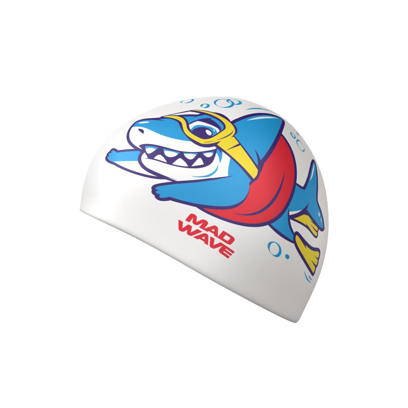 MadWave 初階矽膠泳帽 - Baby Shark - Image 3