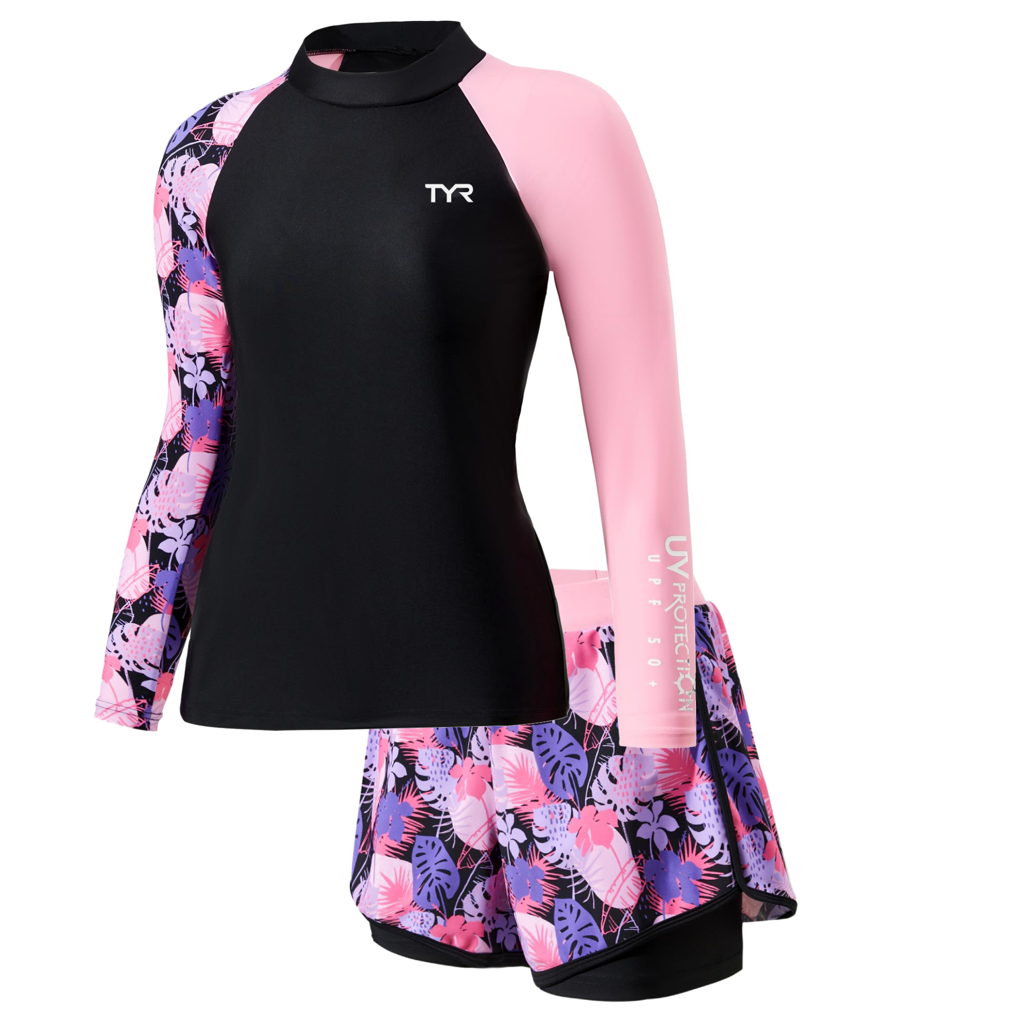 TYR 熱帶防曬女泳裝套裝