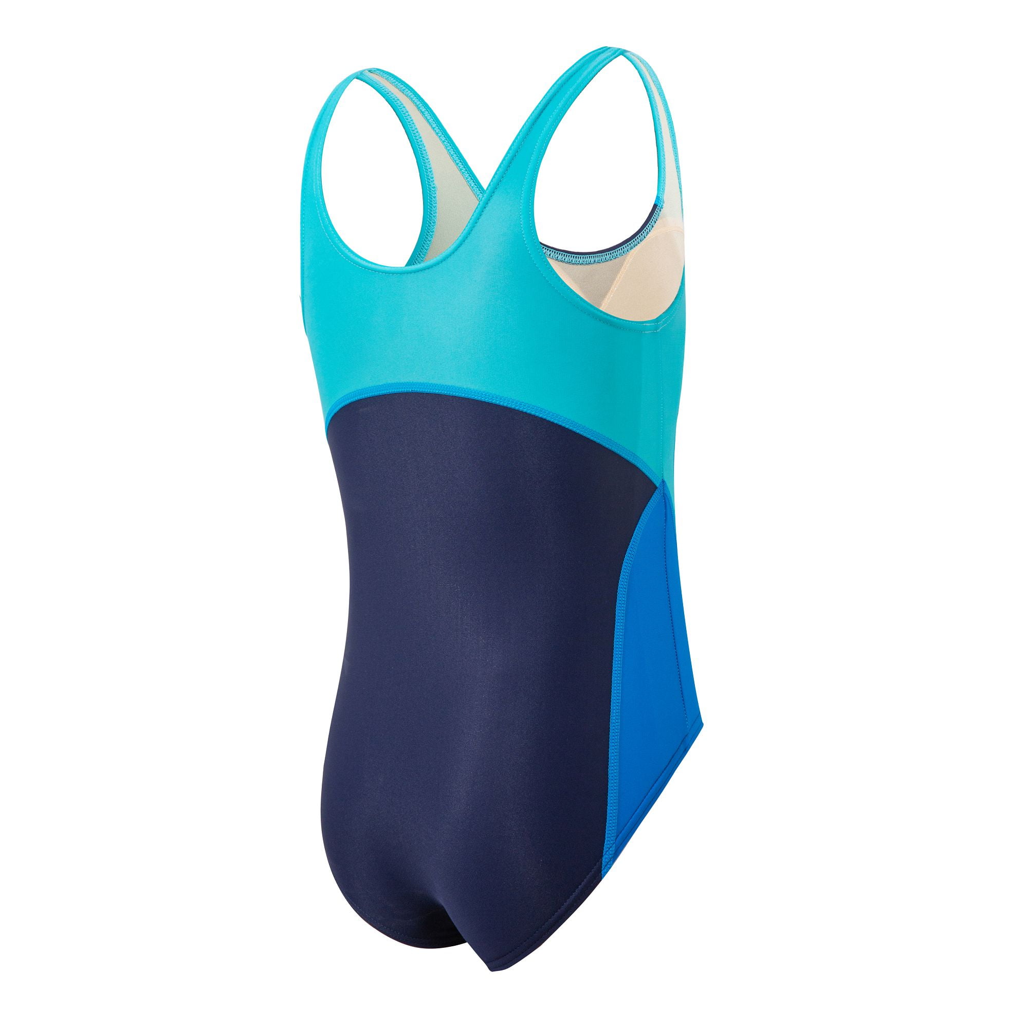 TYR女童拼色連身泳衣 - Image 5