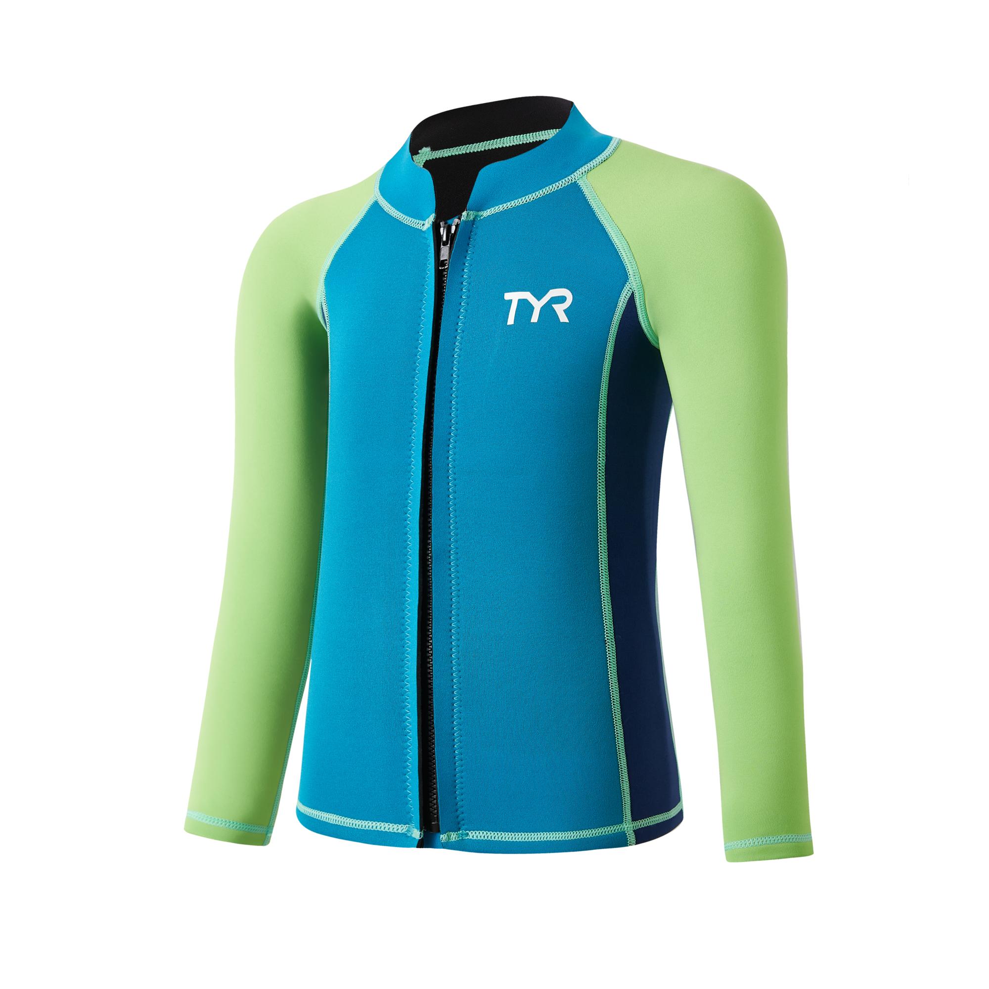 TYR兒童抓毛袖1.8mm游泳保暖衣