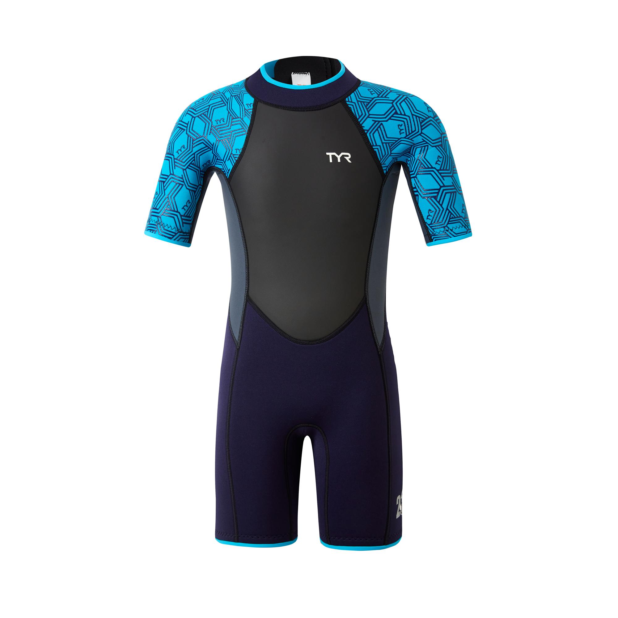 TYR台灣製造童裝游泳保暖膠衣