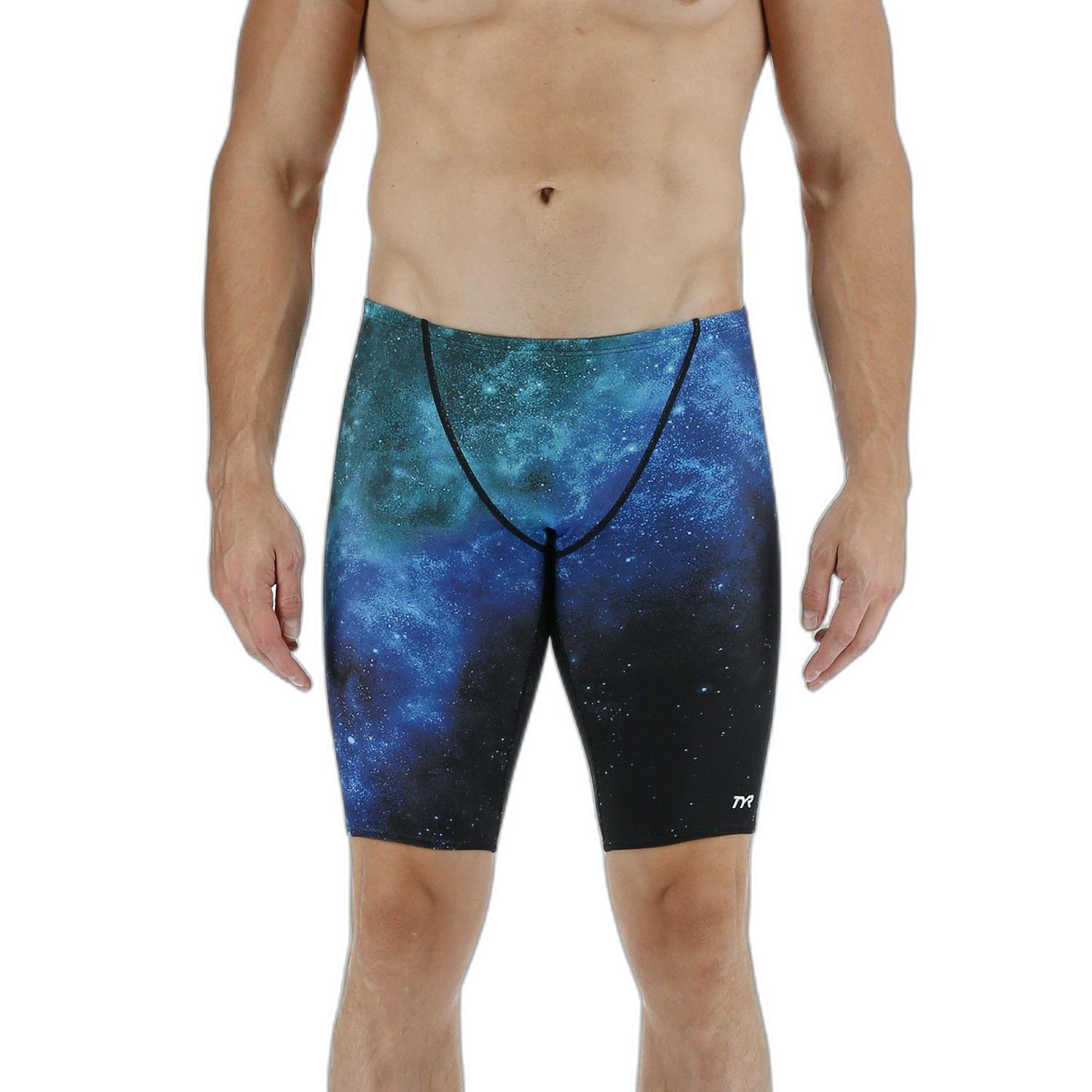 TYR男士迷彩及膝泳褲 - Starborne