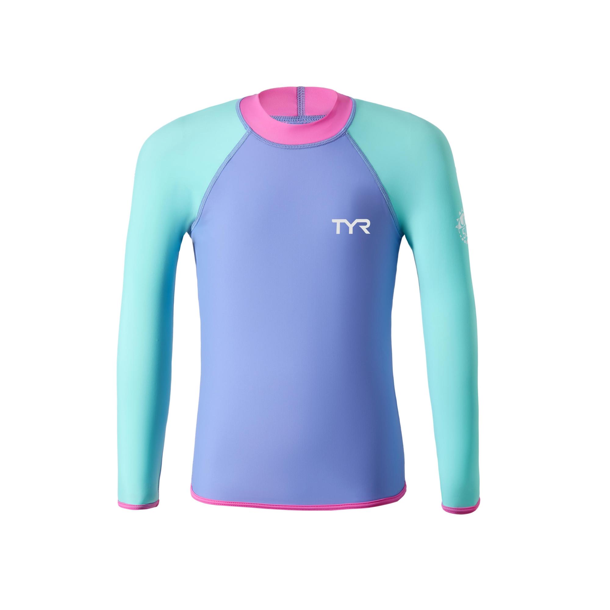 TYR小童過頭笠防曬泳衣