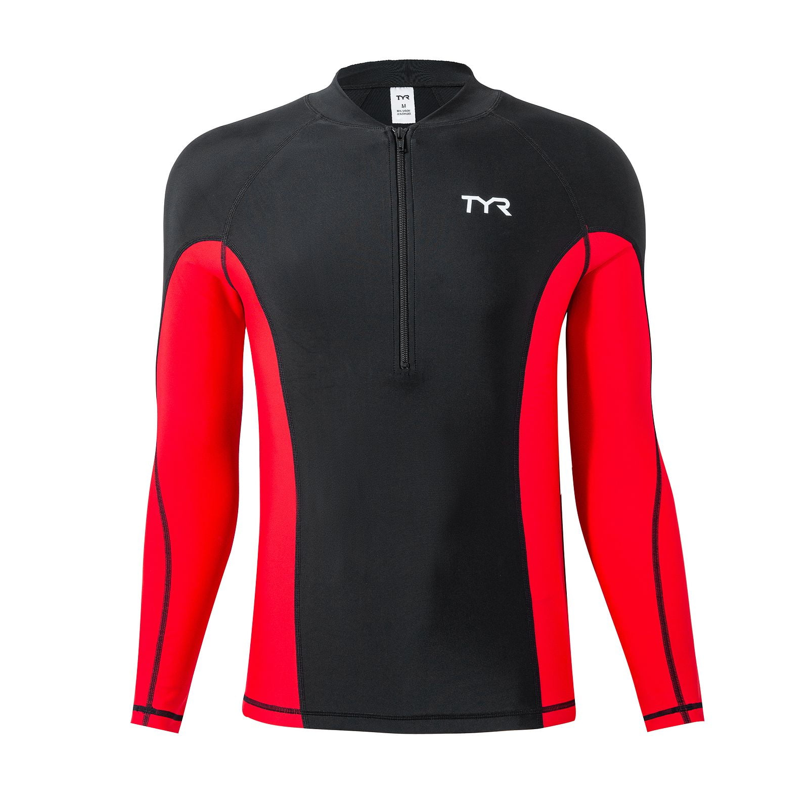 TYR成人游泳配色防曬上衣