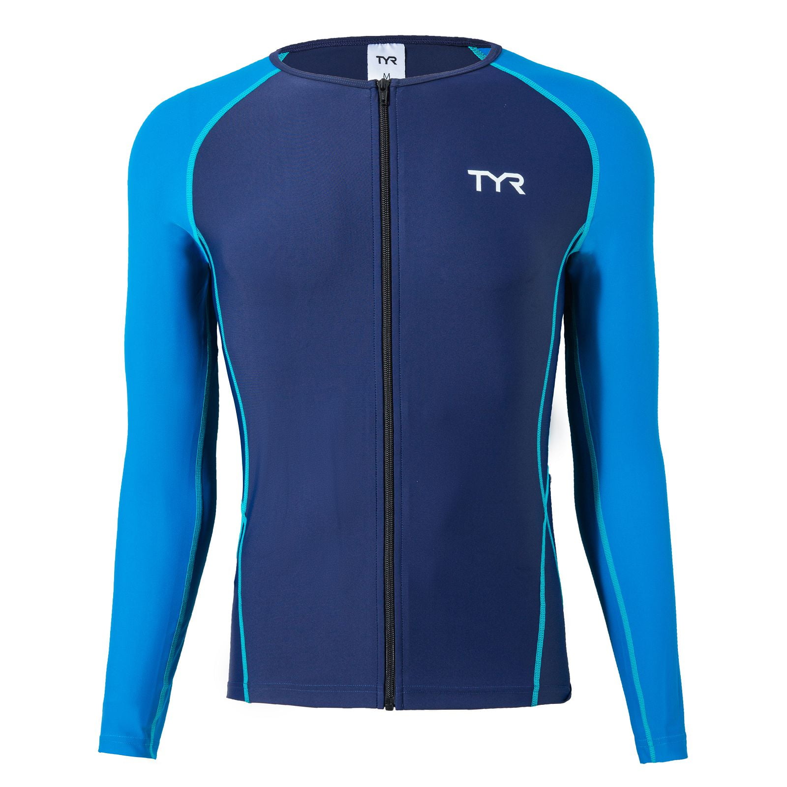 TYR成人游泳開胸防曬上衣