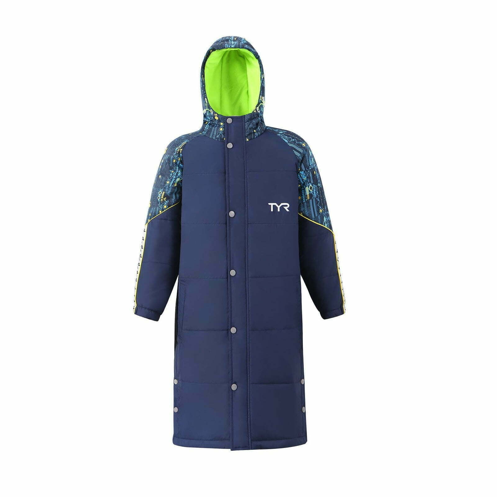 TYR游泳夾棉印花上水褸