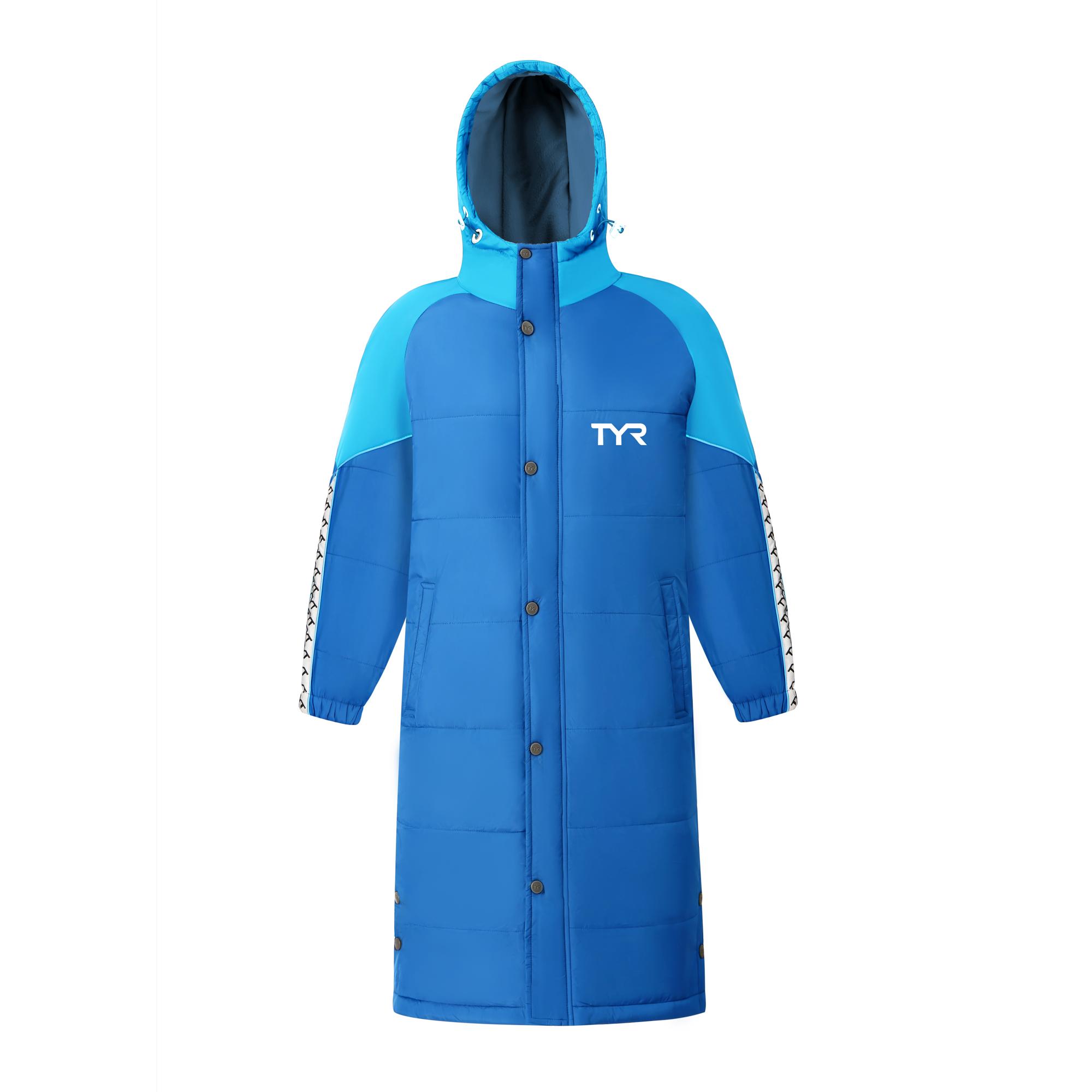 TYR兒童上水褸夾棉連帽游泳保暖