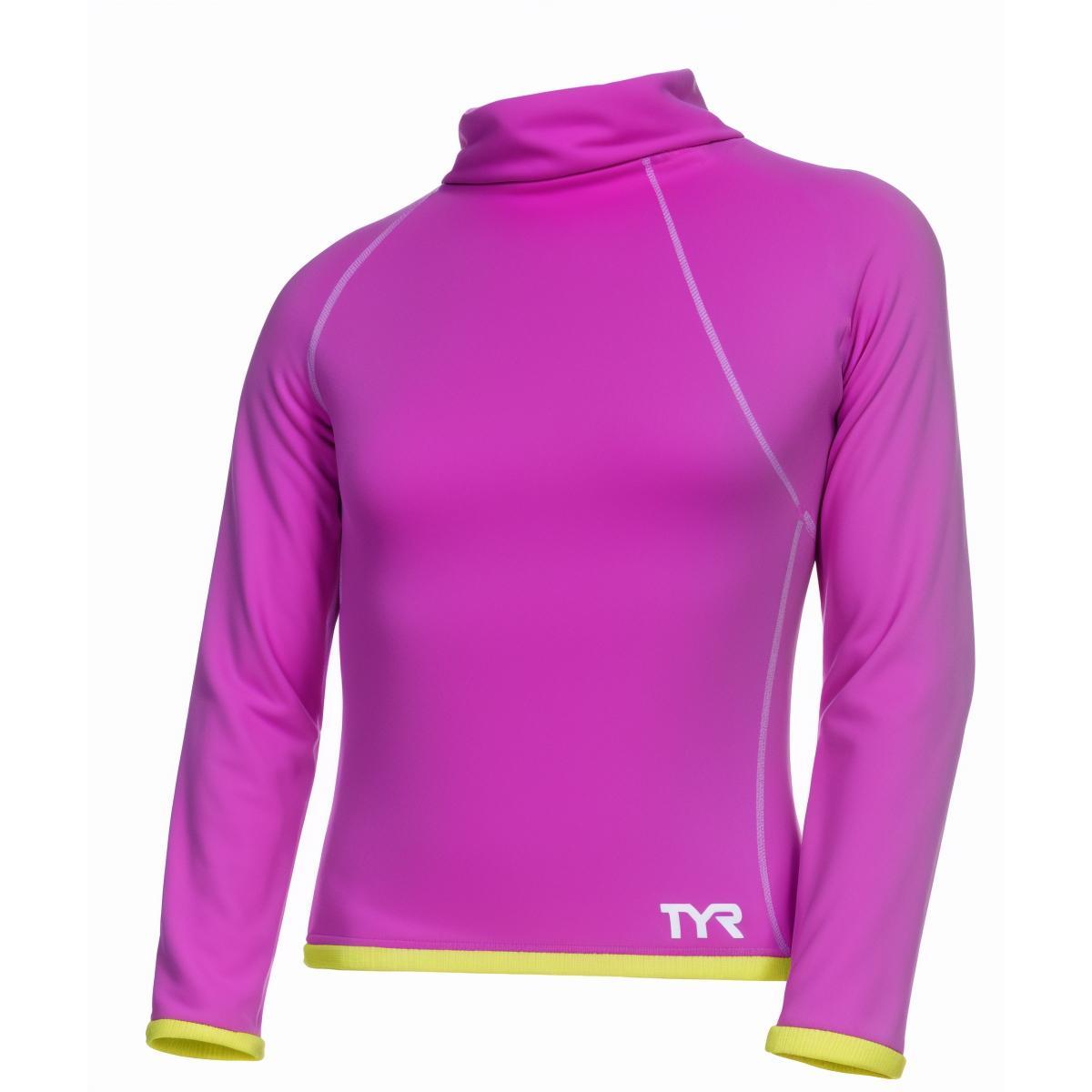 TYR童裝後拉式游泳保暖衣