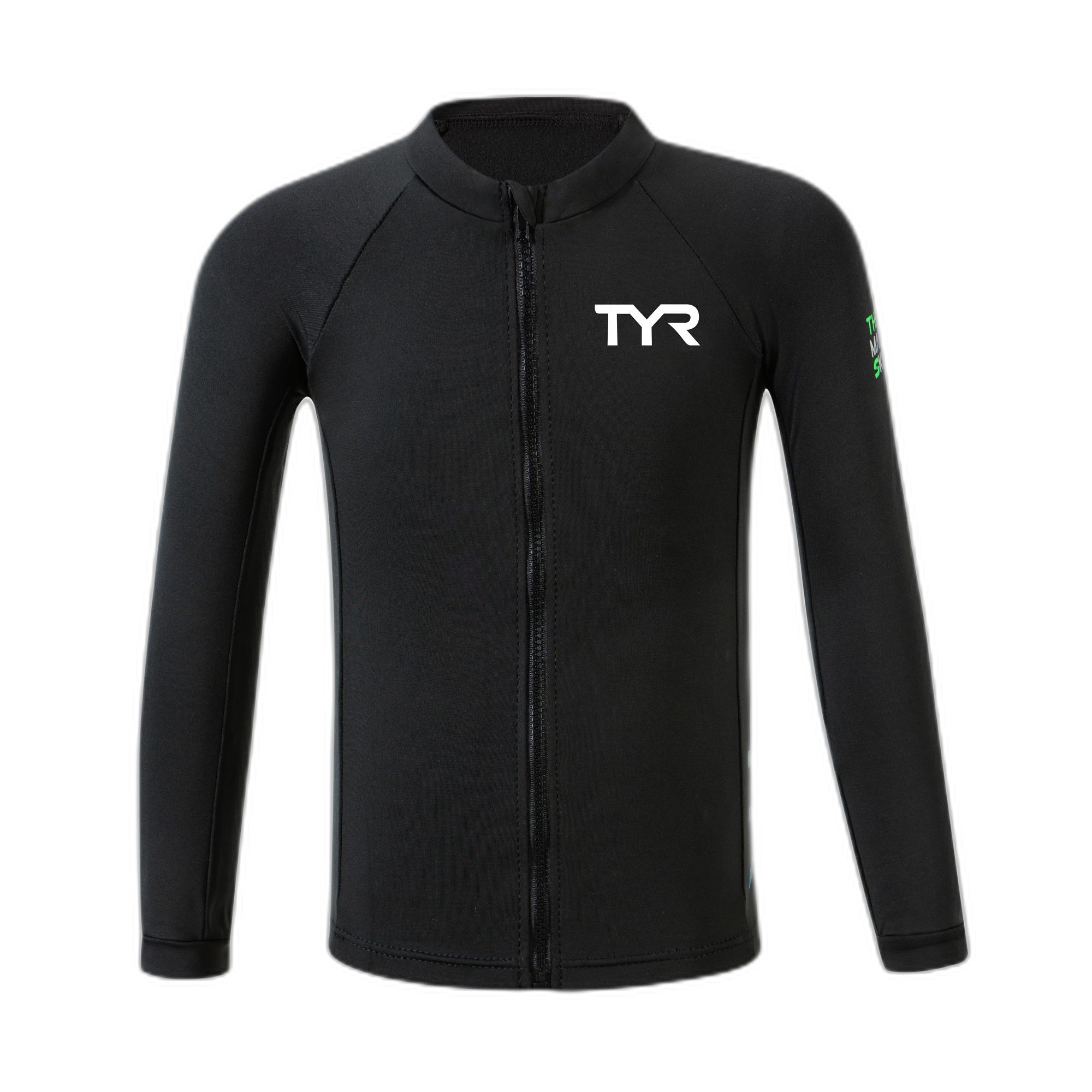 TYR台灣製造創新面料兒童抓毛保暖泳衣