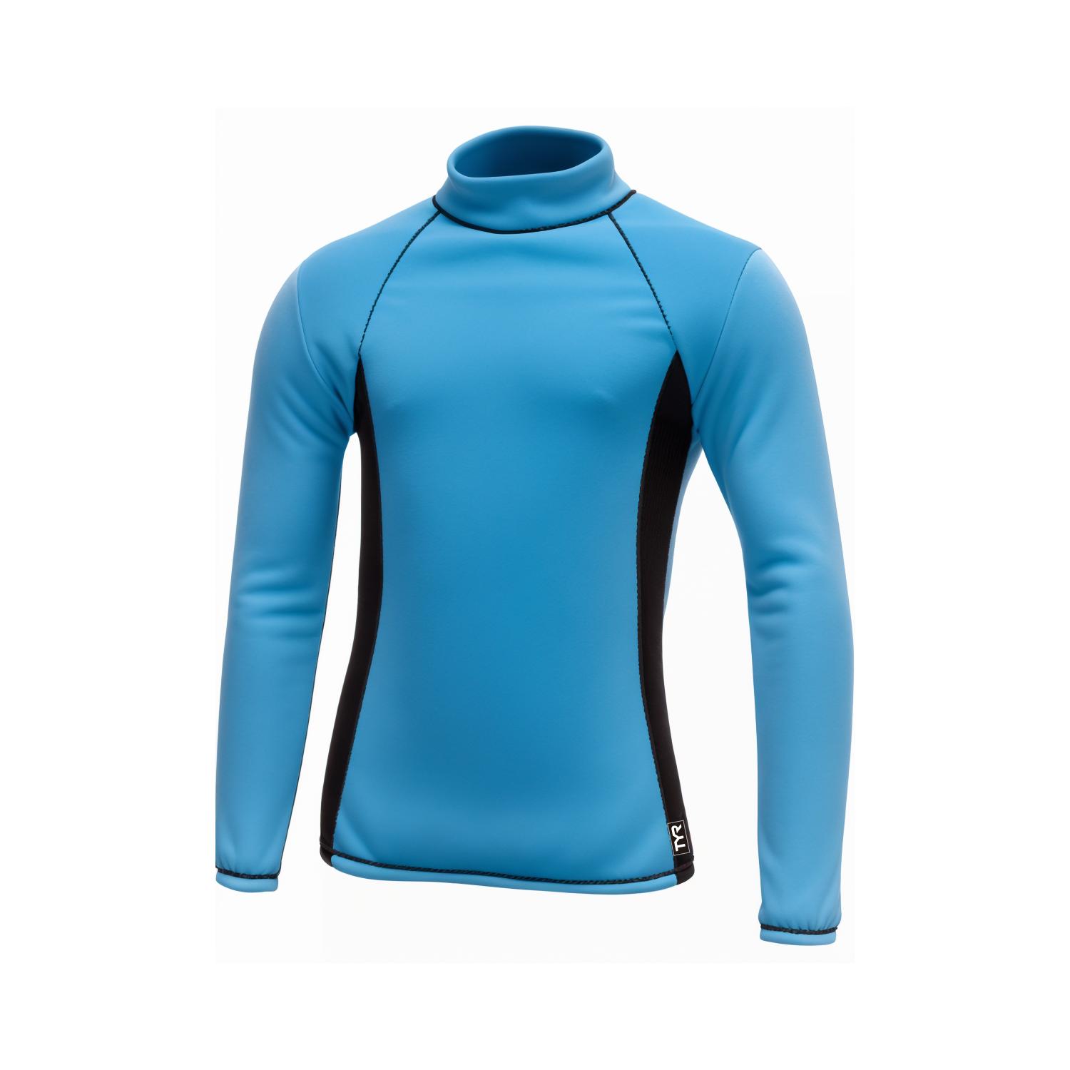 TYR童裝後拉式游泳保暖衣