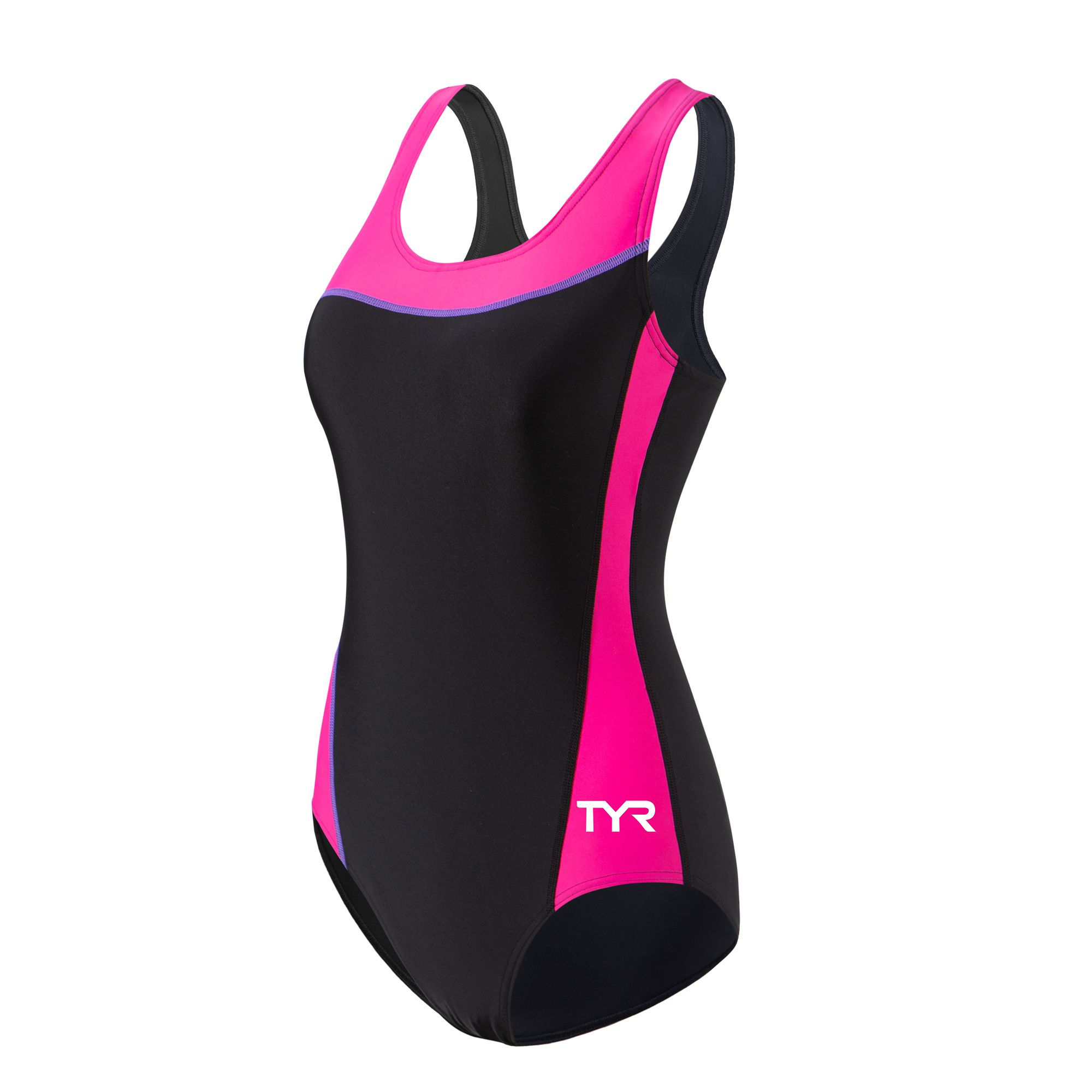 TYR多色配搭女士一件頭泳衣