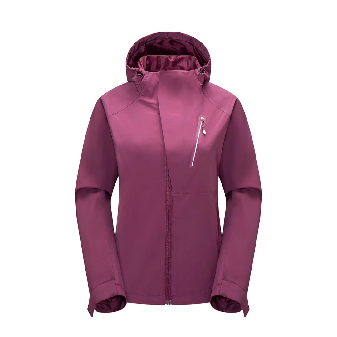 女士運動休閑長袖防潑水外套