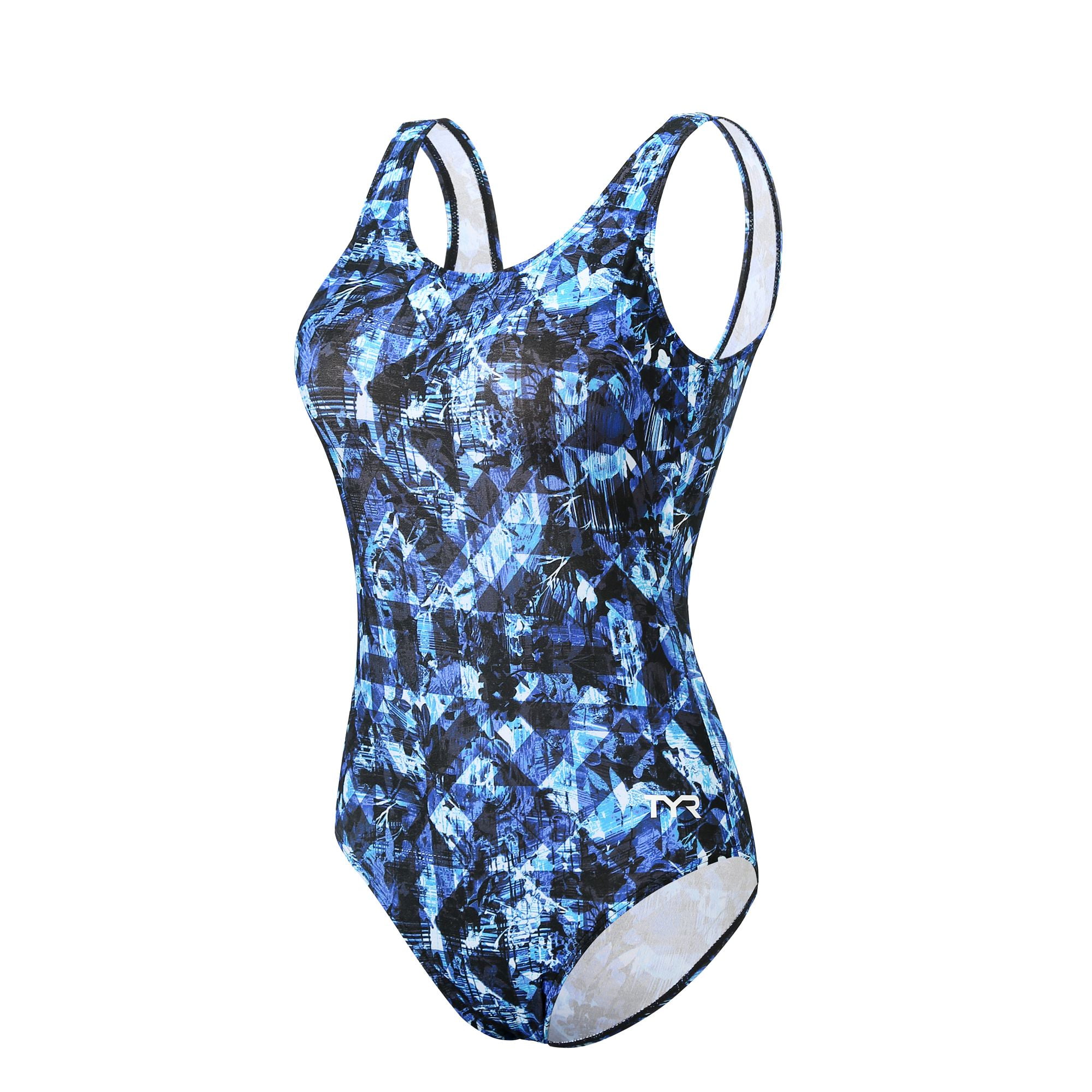 TYR女士迷彩一件頭泳衣