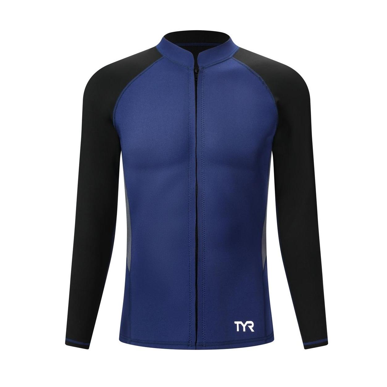 TYR 成人膠衣抓毛袖保暖泳衣