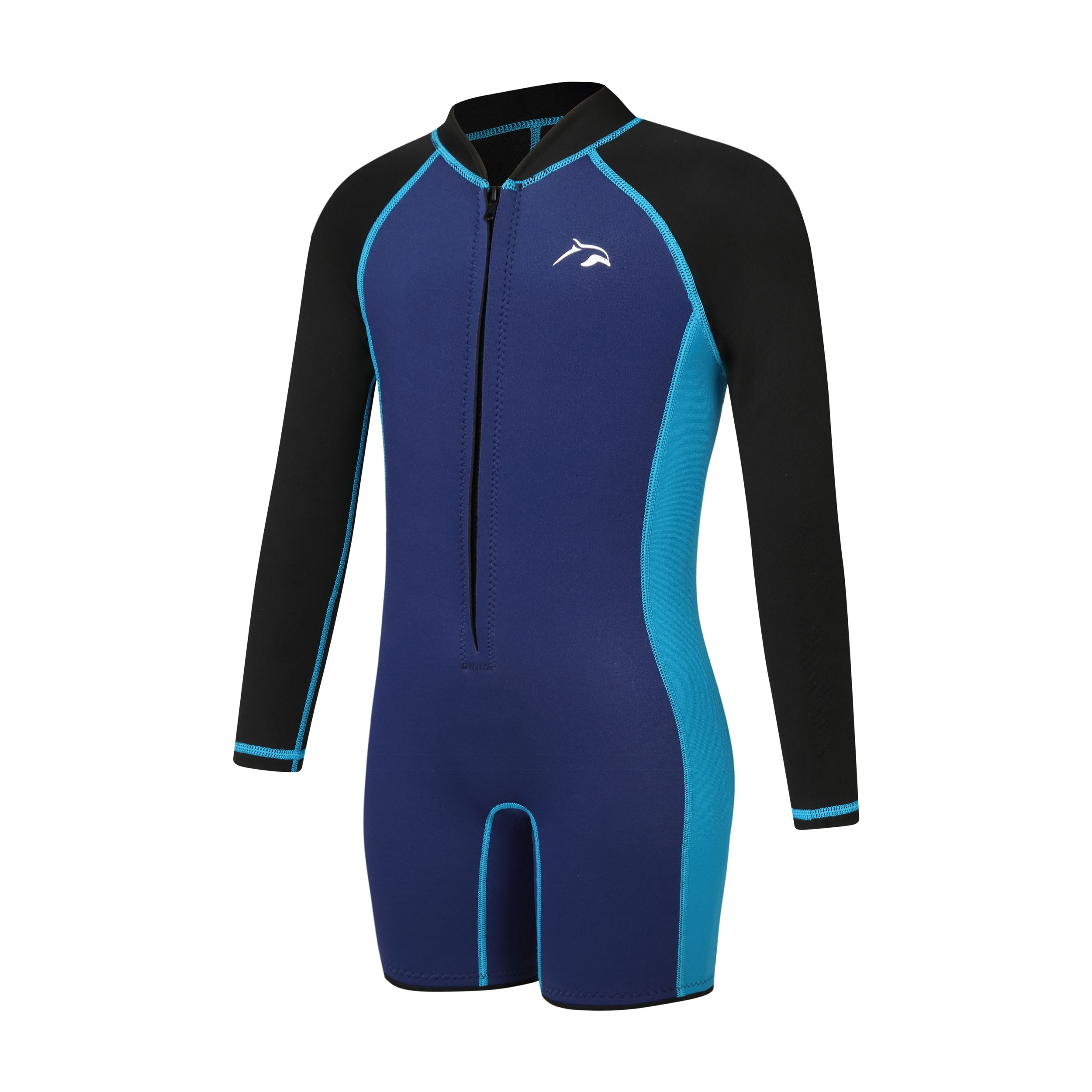 兒童抓毛袖1.8mm游泳保暖夾衣 - Image 10