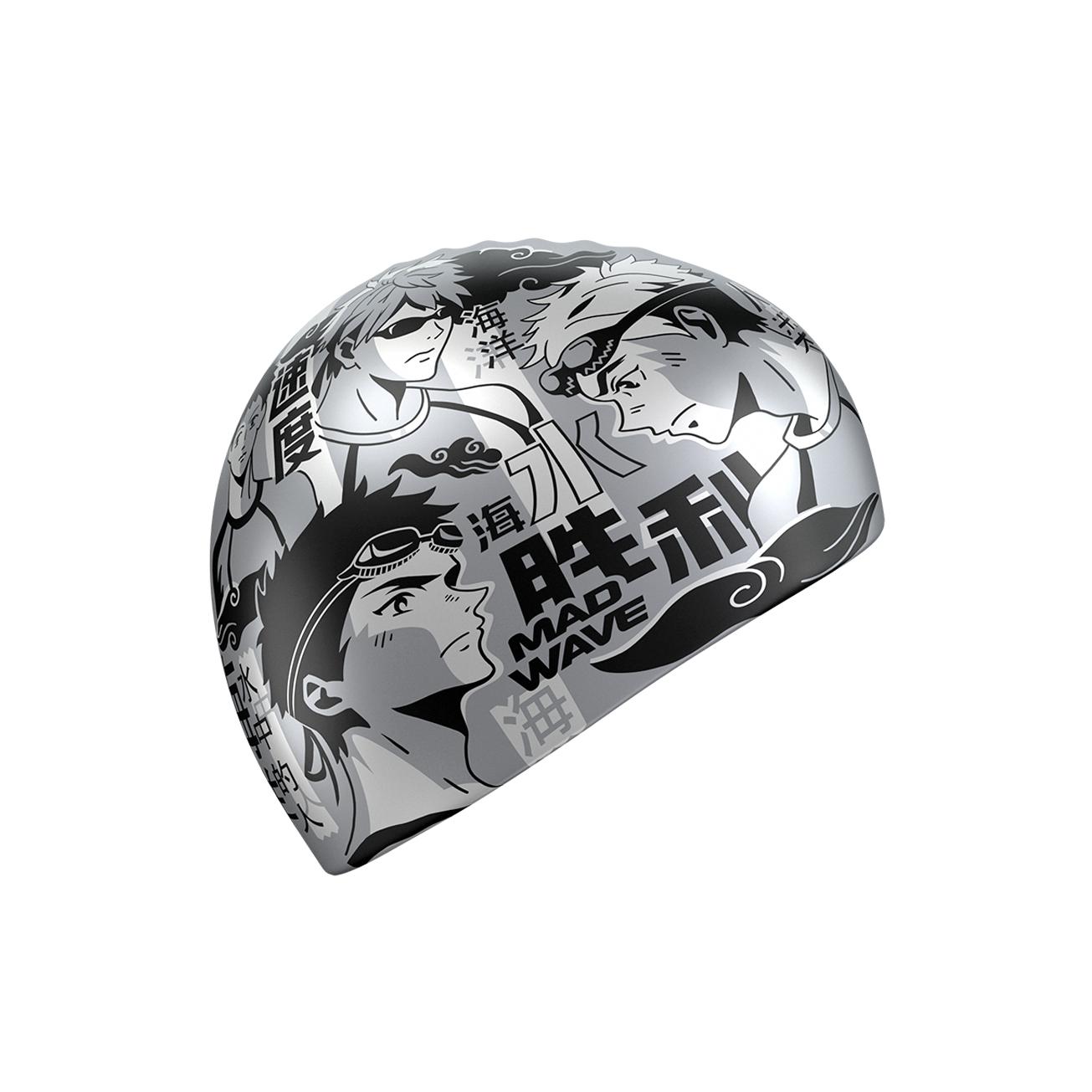 MadWave 成人矽膠泳帽 - ANIME