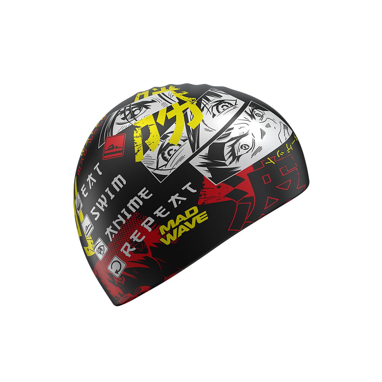 MadWave 成人矽膠泳帽 - COMICS