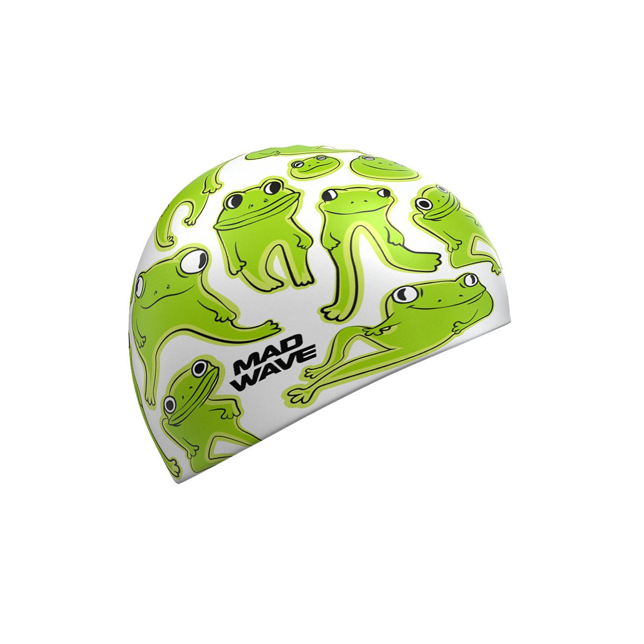 MadWave 初階矽膠泳帽 - FROGS