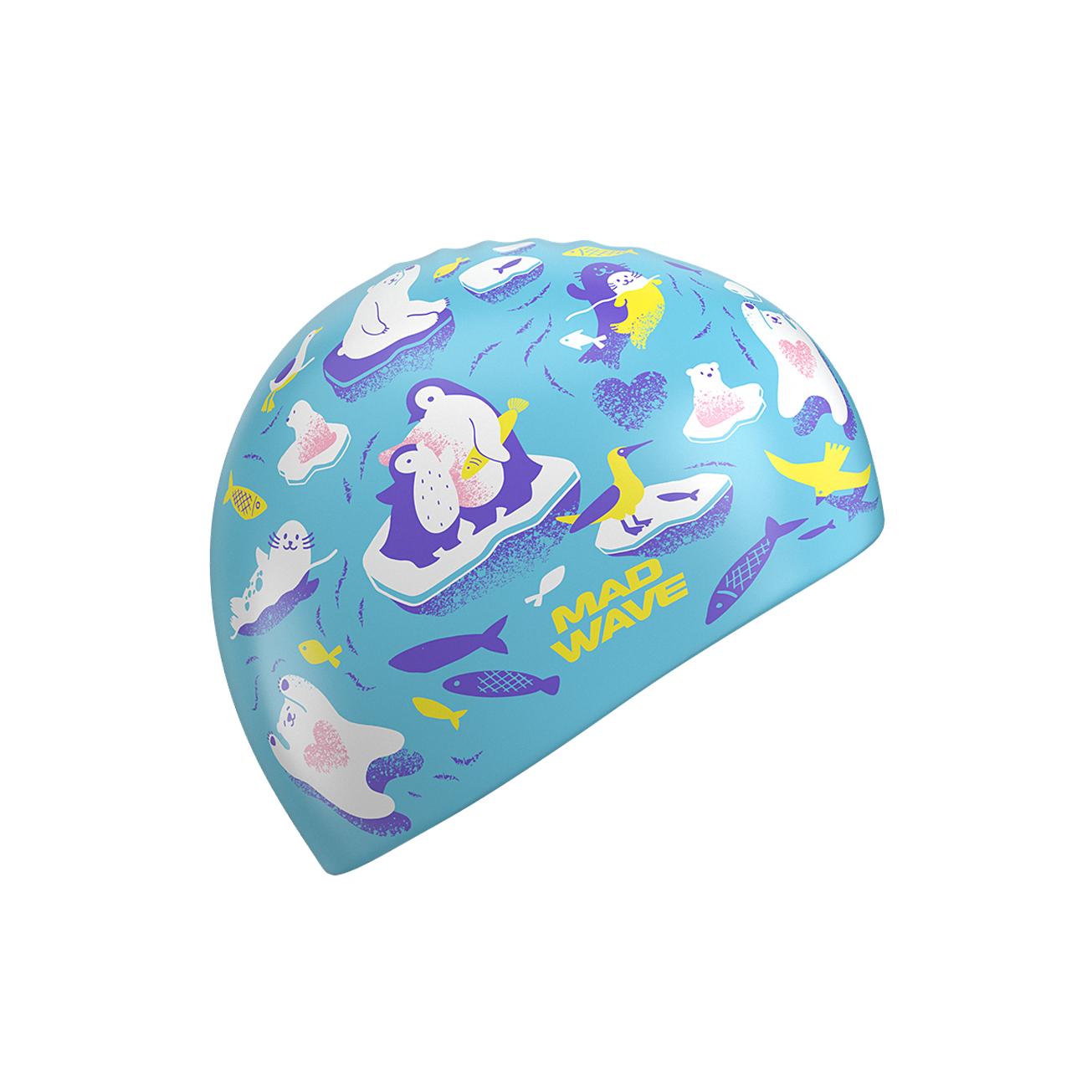 MadWave 初階矽膠泳帽 - ARCTIC