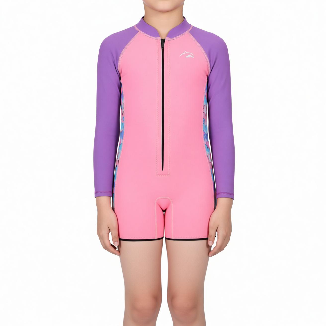 兒童抓毛袖1.8mm游泳保暖夾衣 - Image 4