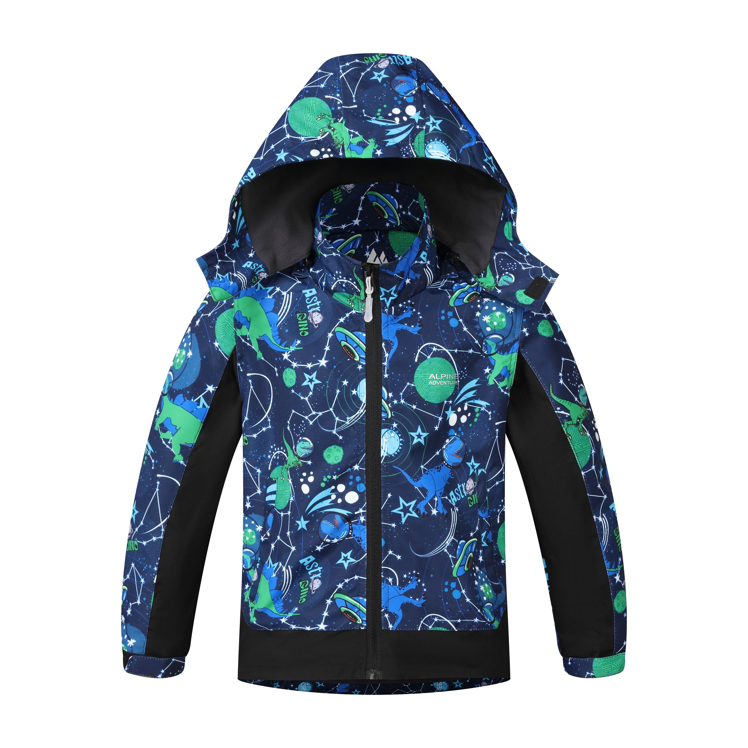 童裝加厚抓毛底防潑水外套 - Image 6