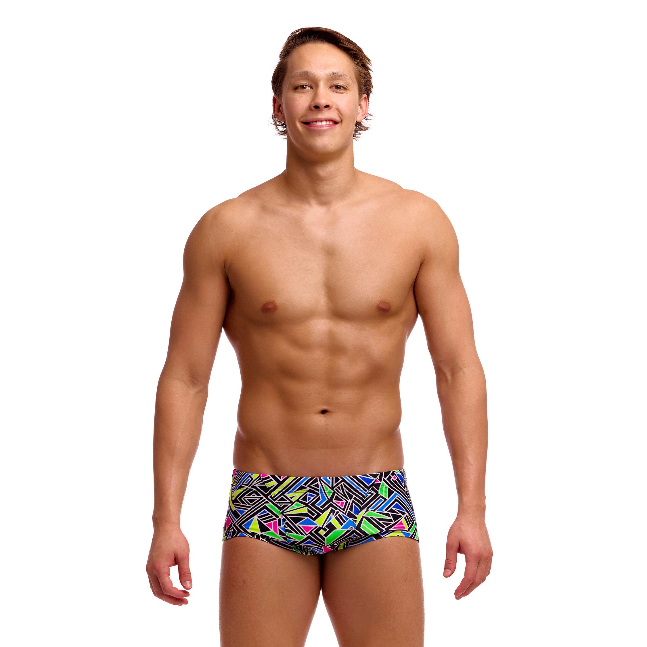 Alternative view of Funky Trunks男士平腳泳褲 - Bits Of Peace