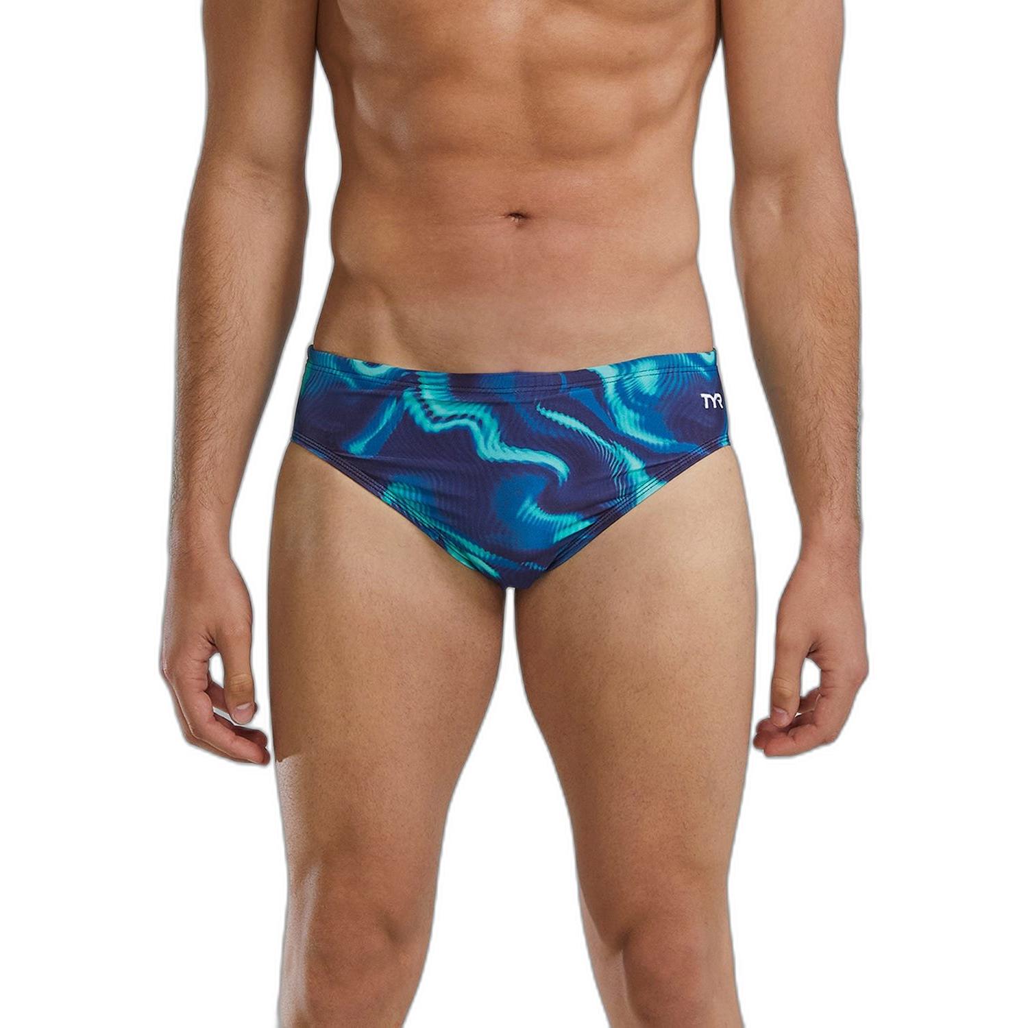 TYR男士三角泳褲 -Waveform