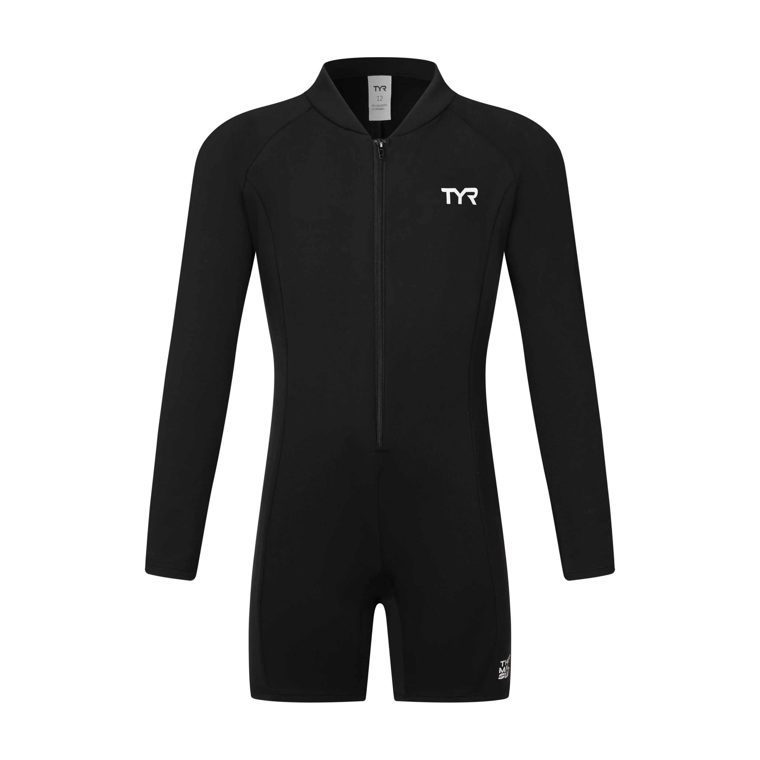TYR童裝保暖防曬連身長袖泳衣 - Image 9