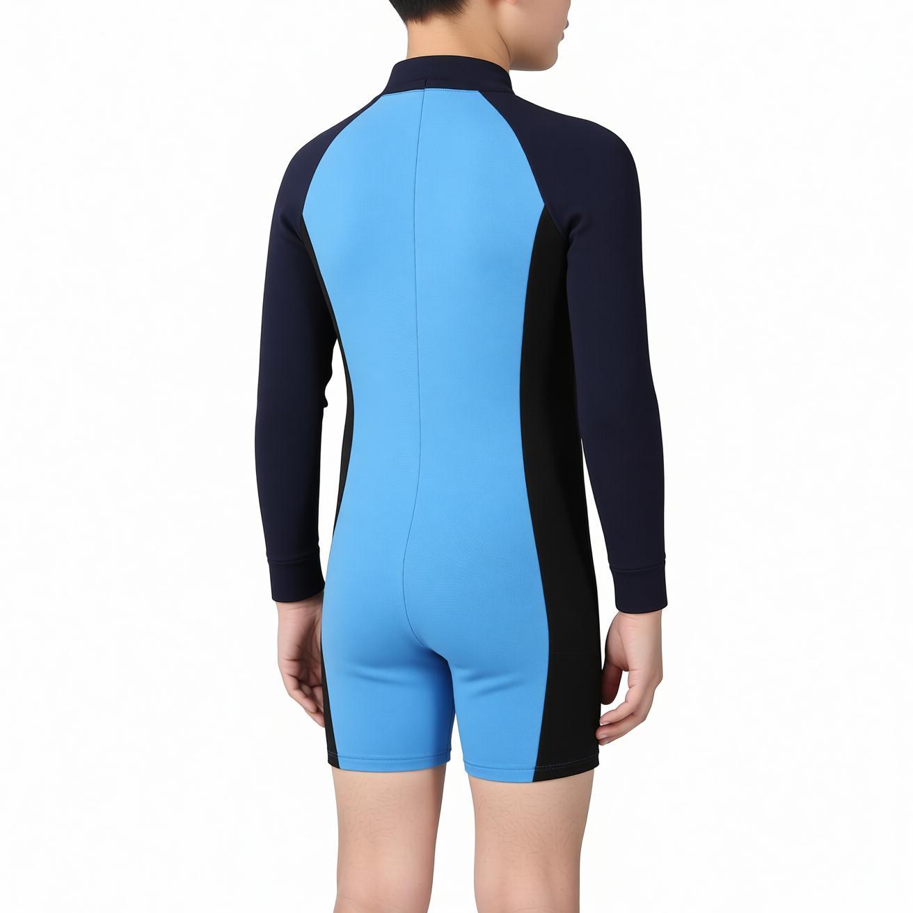 TYR童裝保暖防曬連身長袖泳衣 - Image 2