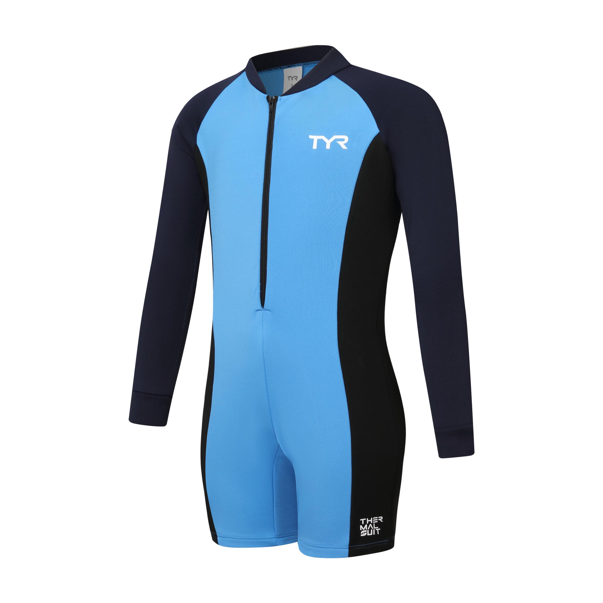 TYR童裝保暖防曬連身長袖泳衣 - Image 4