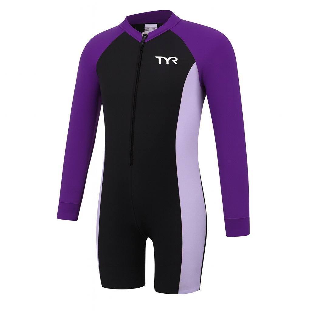 TYR童裝保暖防曬連身長袖泳衣 - Image 12