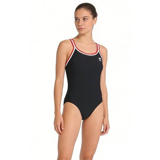 TYR純色經典泳衣