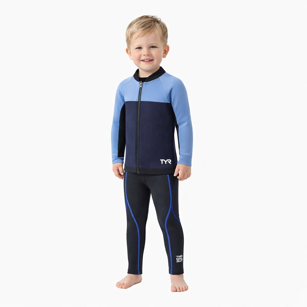 TYR幼童創新游泳保暖抓毛長褲