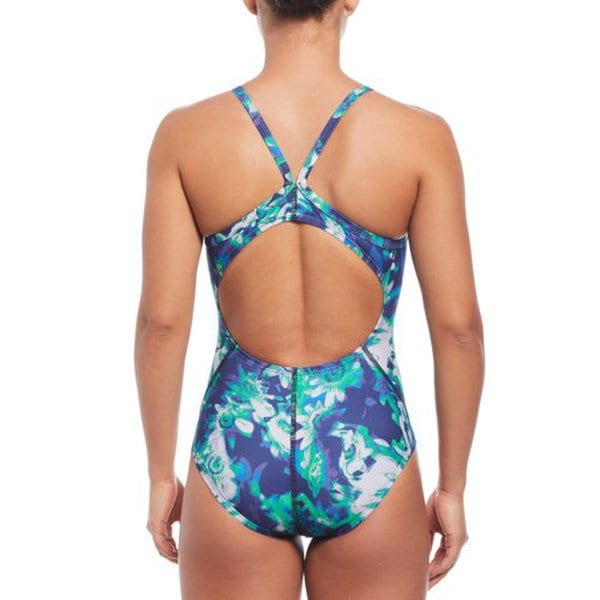 Nike Swim 女装初阶连身印花泳衣 - 图片 4