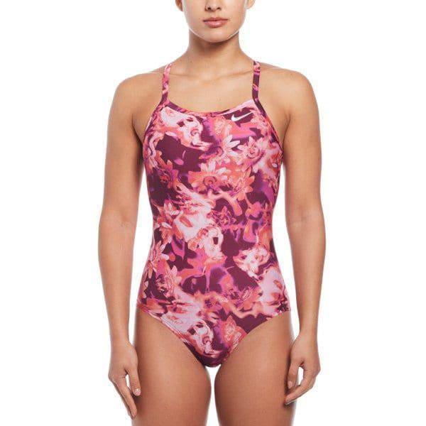 Nike Swim 女装初阶连身印花泳衣 - 图片 7