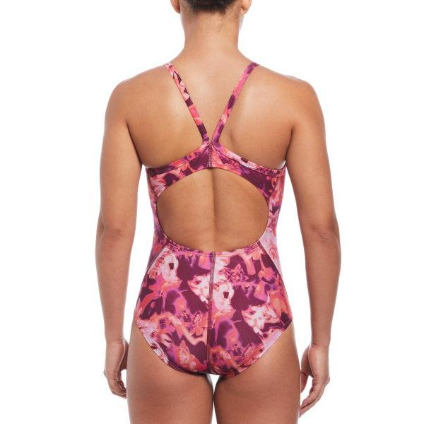 Nike Swim 女装初阶连身印花泳衣 - 图片 8