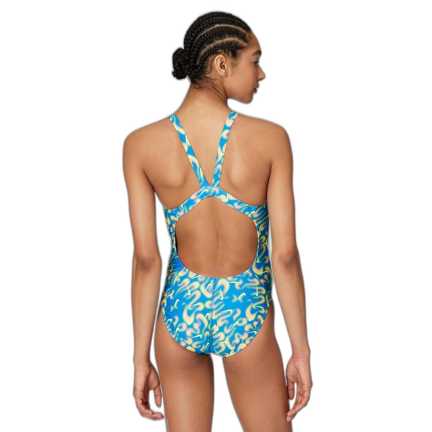 Nike Swim 女裝連身泳衣:圖片 23