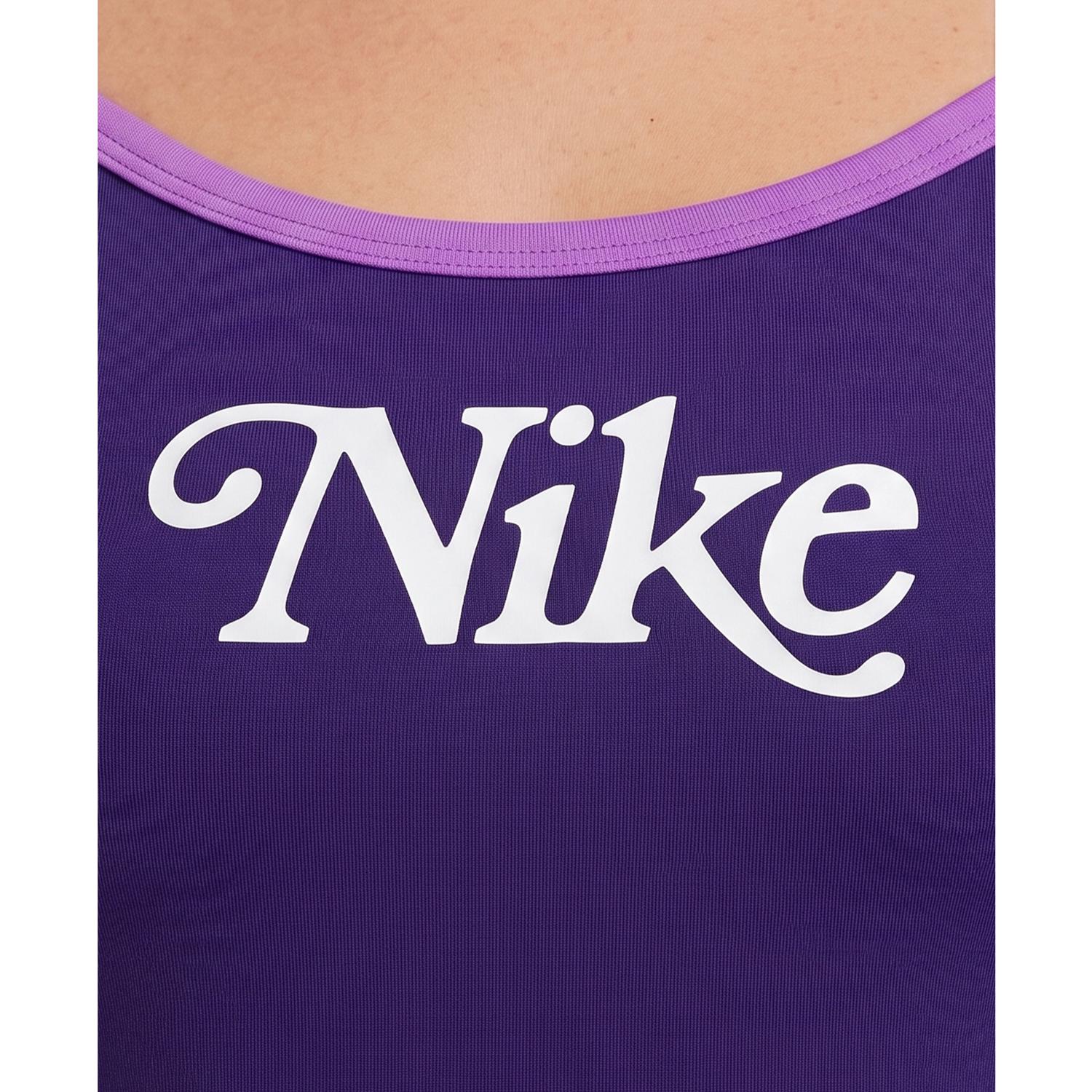 Nike Swim 女士一件頭泳衣:圖片 7